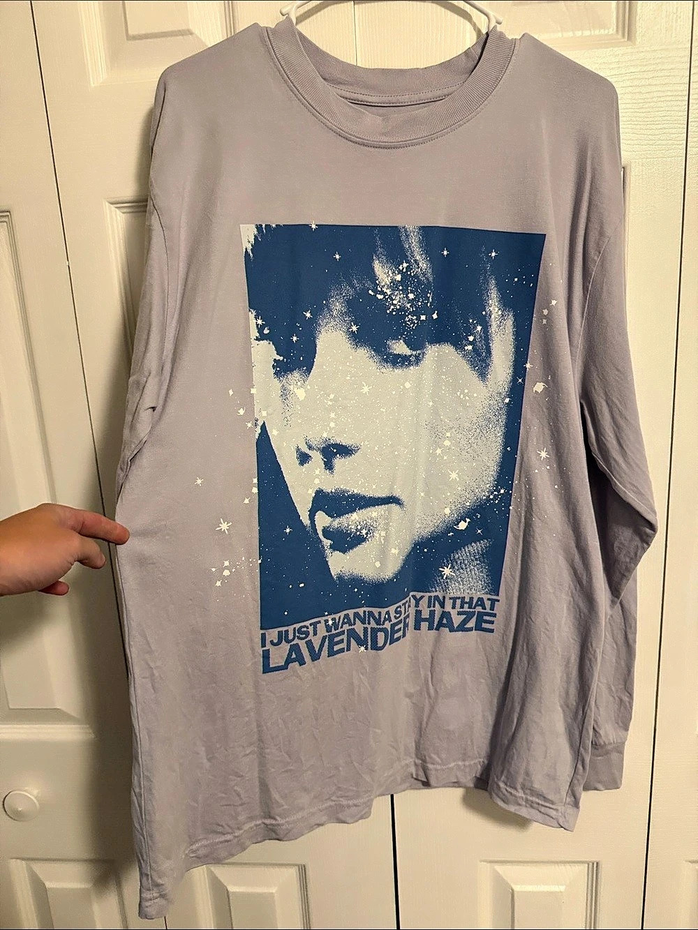 Taylor Swift Midnights Lavender Haze Long Sleeve T-Shirt Lavender